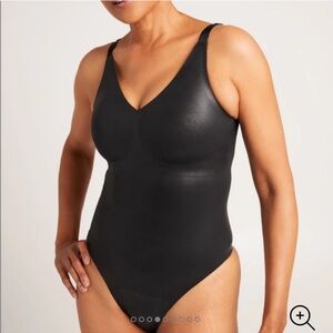 Knix Papaya Luxelift Box Thong Shapewear Bodysuit